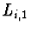 $L_{i,1}$