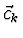 $\vec{c}_k$