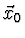 $\vec{x}_0$