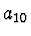 $a_{10}$