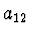 $a_{12}$